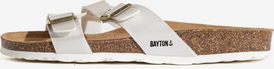 Bayton Natikače s potpeticom 'Cleo' u smeđa / zlatna / crna / bijela, Pregled proizvoda