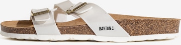 Bayton - Zapatos abiertos 'Cleo' en blanco: frente