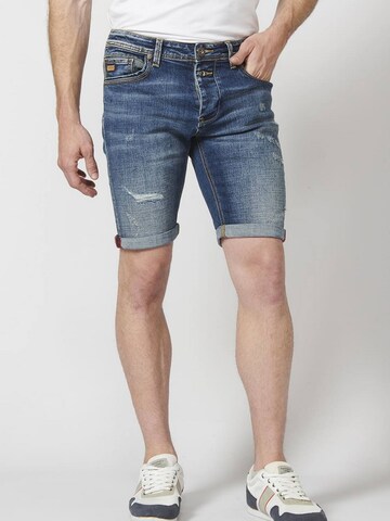 KOROSHI Regular Jeans in Blauw