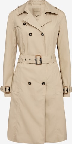 Soyaconcept Between-Seasons Coat 'LORA 5' in Beige: front