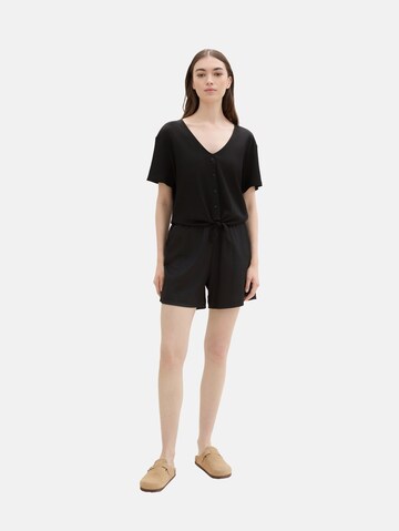 Loosefit Pantaloni di TOM TAILOR DENIM in nero