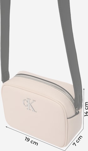 Calvin Klein Jeans Handbag in Beige