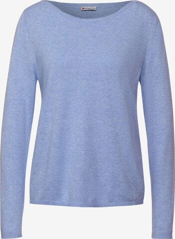 STREET ONE Sweater in Blue: front