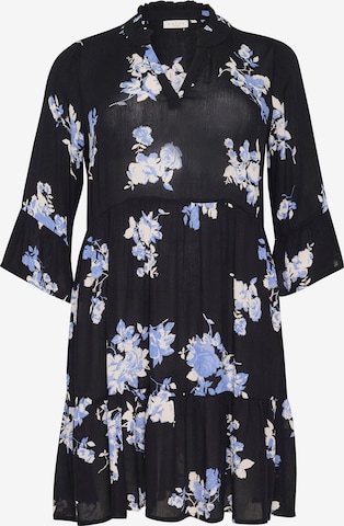 Robe 'Edina' KAFFE CURVE en noir : devant