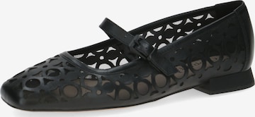 CAPRICE Ballerina in Schwarz: Vorderseite