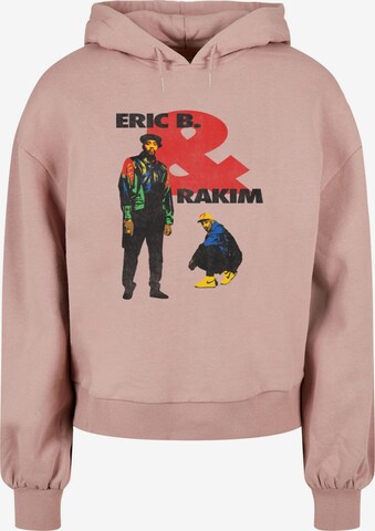Sweat-shirt 'Eric B & Rakim - Don't Sweat The Technique' Merchcode en rose : devant