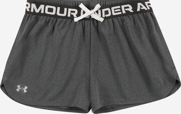 UNDER ARMOUR Спортивные штаны 'Play Up' в Серый: спереди
