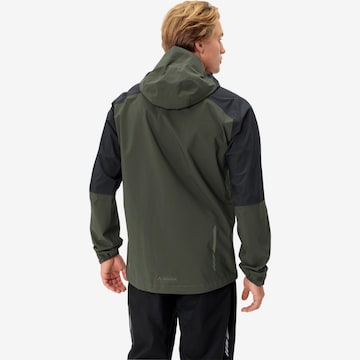 VAUDE Athletic Jacket 'Moab Rain' in Green
