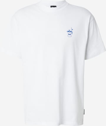 Iriedaily - Camiseta 'Couchboy' en blanco: frente