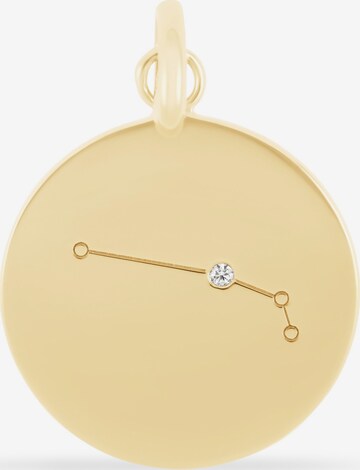 FAVS Pendant in Gold: front