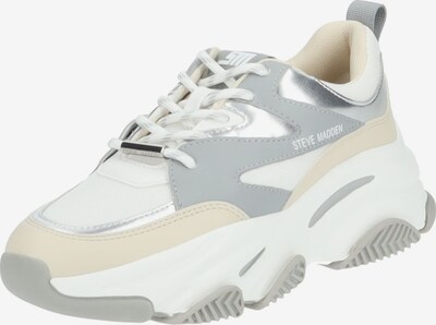 Sneaker bassa STEVE MADDEN di colore crema / grigio chiaro / bianco, Visualizzazione prodotti