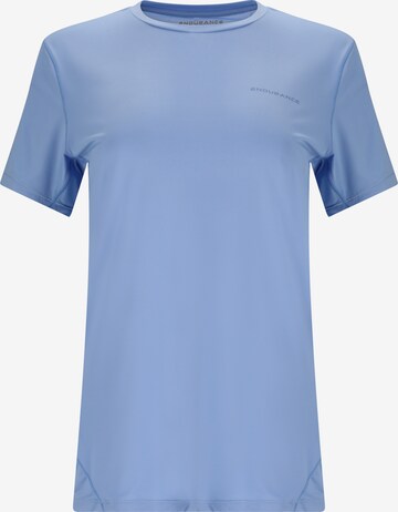 ENDURANCE Functioneel shirt 'Nan' in Blauw: voorkant