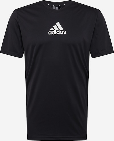ADIDAS PERFORMANCE Sportshirt in schwarz / weiß, Produktansicht