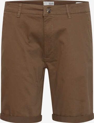 !Solid Chino Pants 'Rockcliffe' in Brown: front