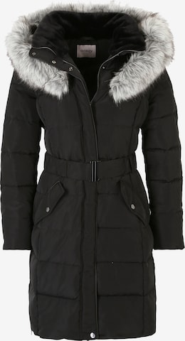 Orsay Winter Coat in Black: front