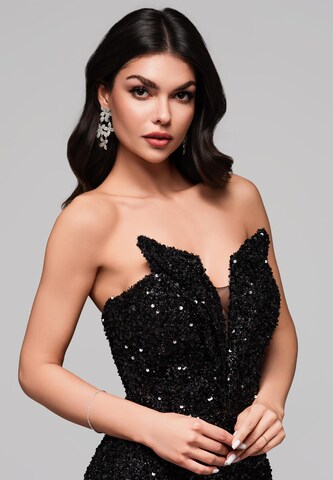 Ombre Evening dress in Black