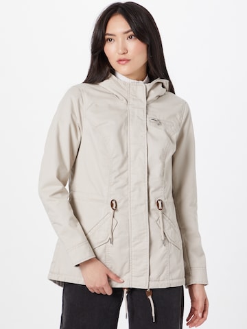 ONLY Tussenparka 'Lorca' in Beige: voorkant