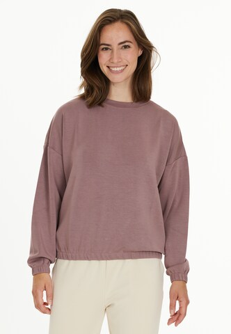 ENDURANCE Sweatshirt 'Timmia' in Lila: predná strana