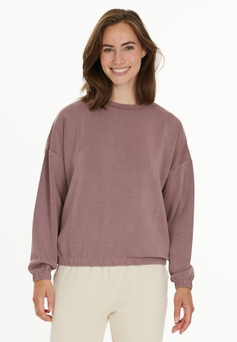 ENDURANCESportska sweater majica 'Timmia' - ljubičasta boja: prednji dio