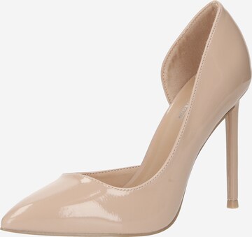 CALL IT SPRING - Zapatos con plataforma 'MESMERIZE' en beige: frente