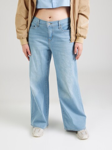 Levi's® Plus Wide leg Jeans '318' in Blue: front