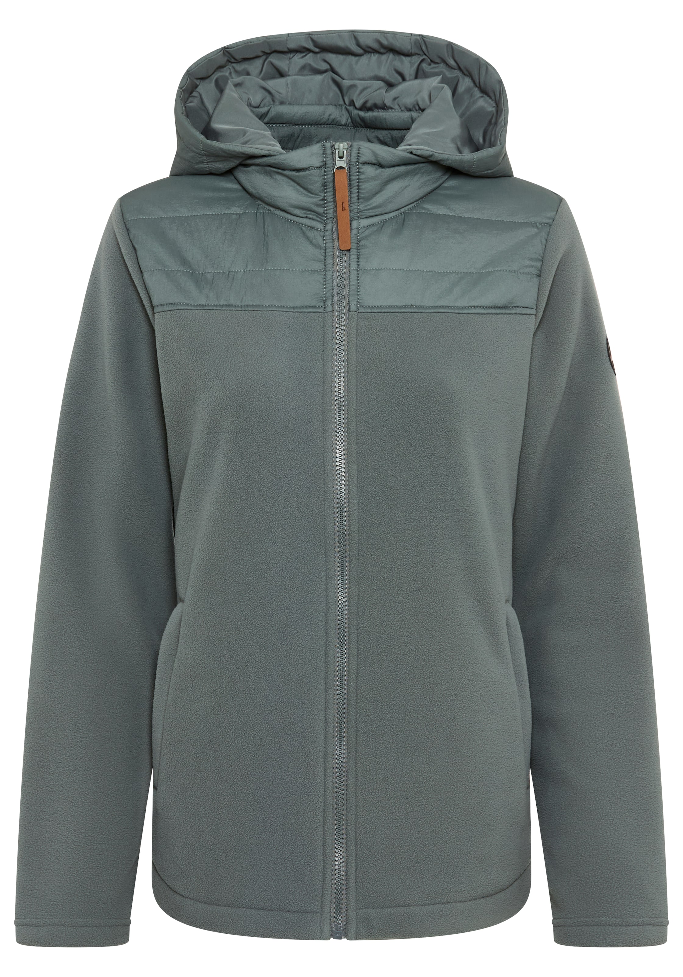 POLARINO Between-Season Jacket in Grey: front