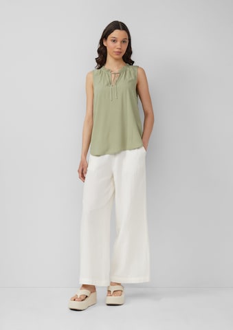 QS Bluse in Grün