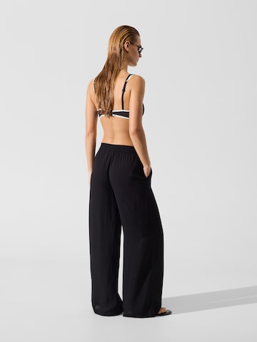 Karl Lagerfeld Широка кройка Панталон в черно