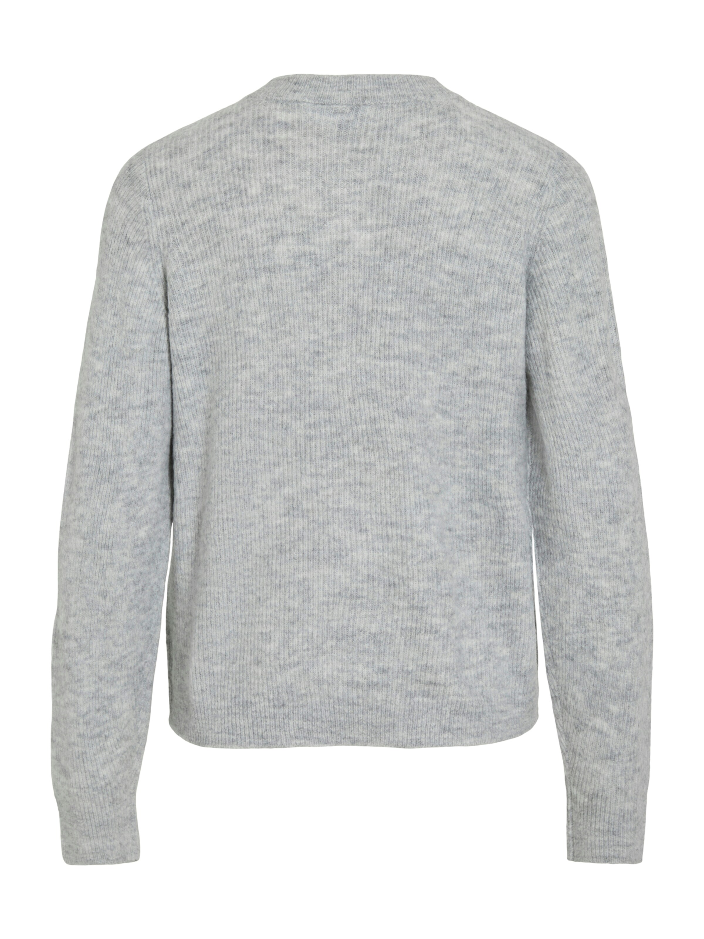 VILA Pletena jopa | siva barva