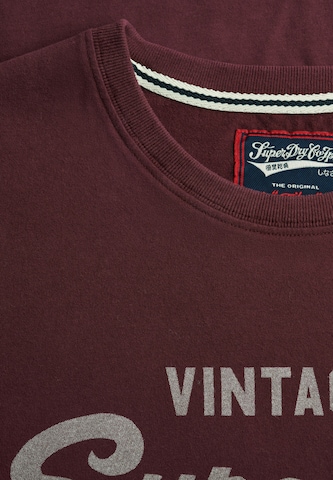 Superdry & Co - Camiseta 'CLASSIC' en rojo