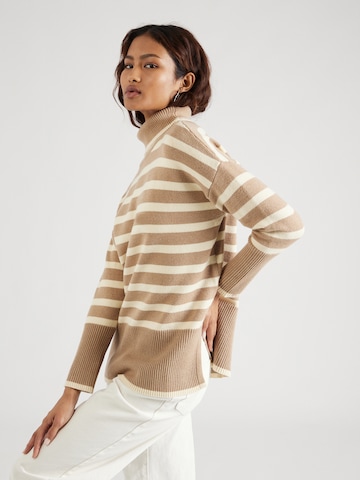 A-VIEW Sweater 'Alvena' in Beige: front