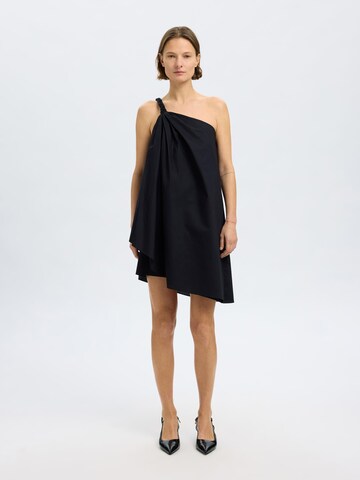 Robe de cocktail SELECTED FEMME en noir : devant
