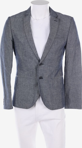 H&M Suit Jacket in S in Grey: front