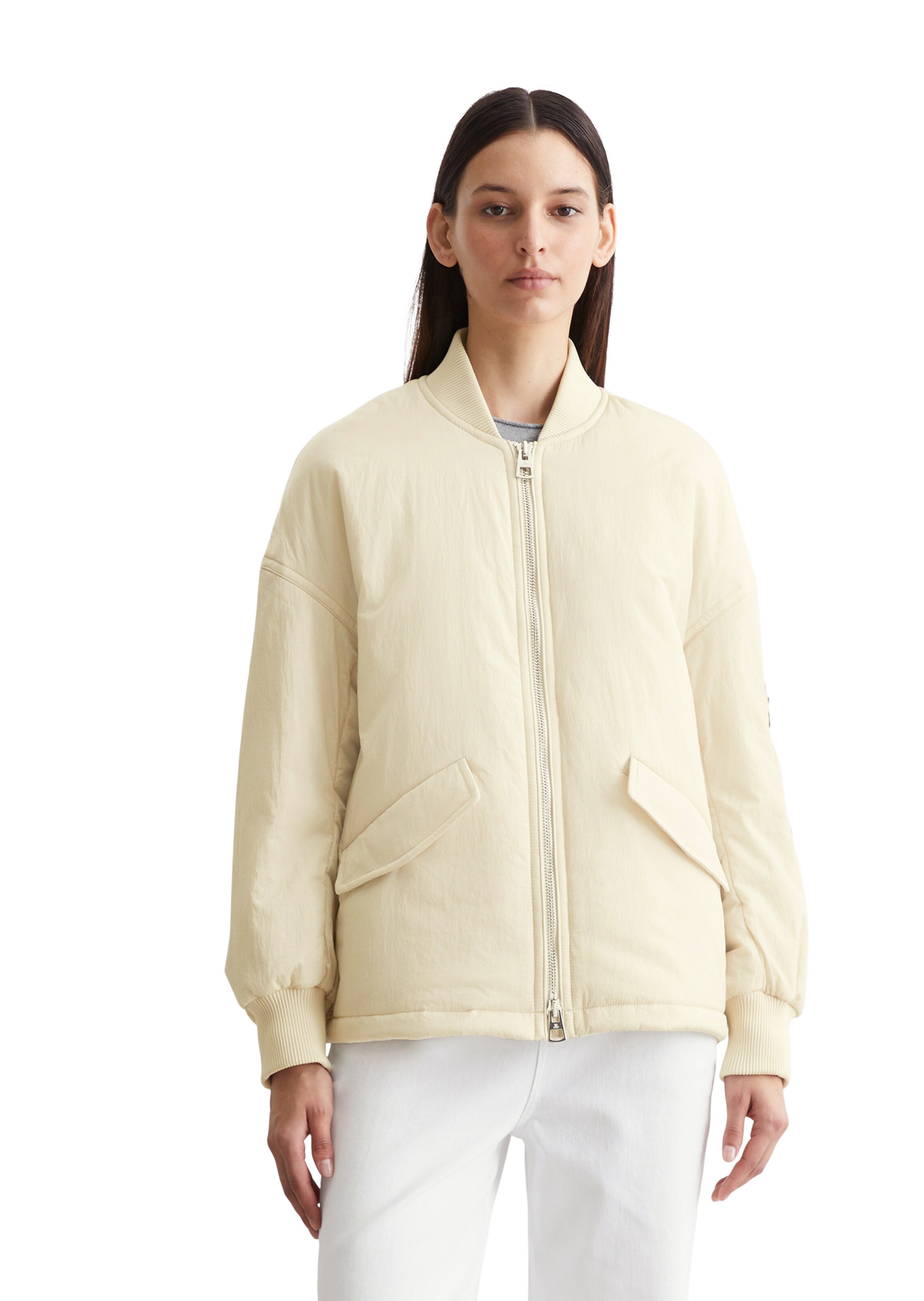 Marc O'Polo Jacke in Beige: Vorderseite