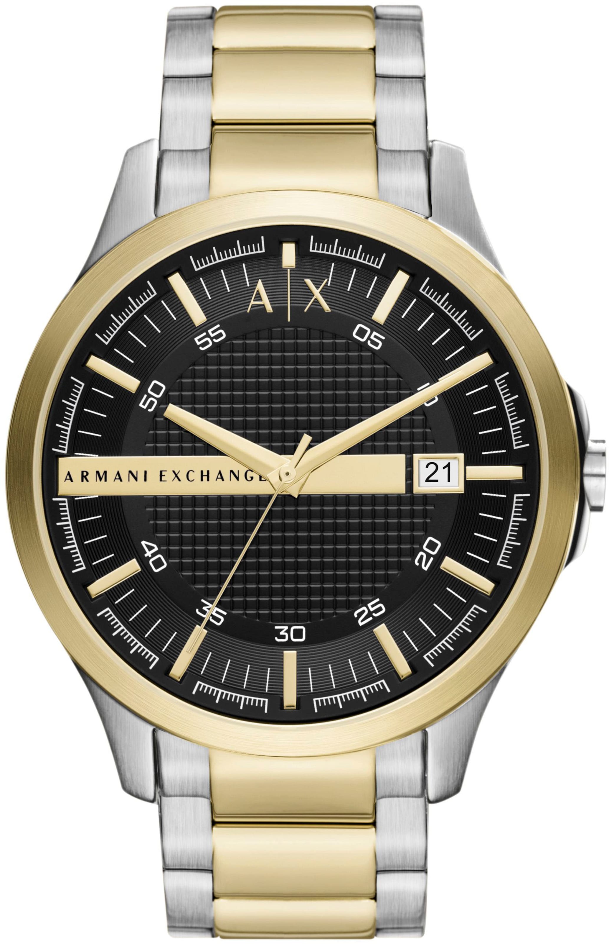 ARMANI EXCHANGE Analog Watch in Gold: front