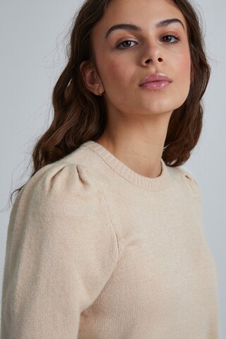 Pull-over 'Milo' b.young en beige