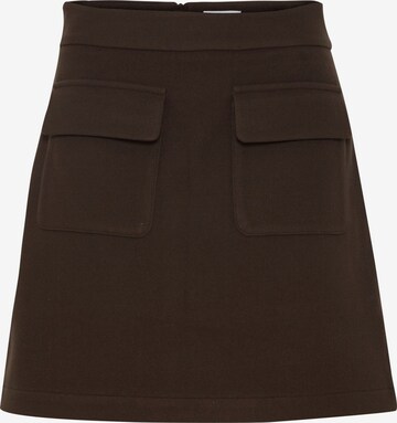 b.young Skirt 'Dasion' in Brown: front