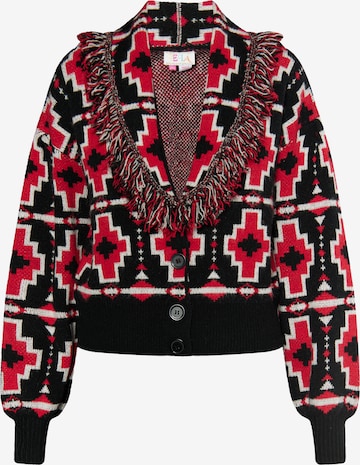 Cardigan IZIA en rouge : devant