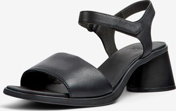 CAMPER Sandals 'Kiara' in Black: front