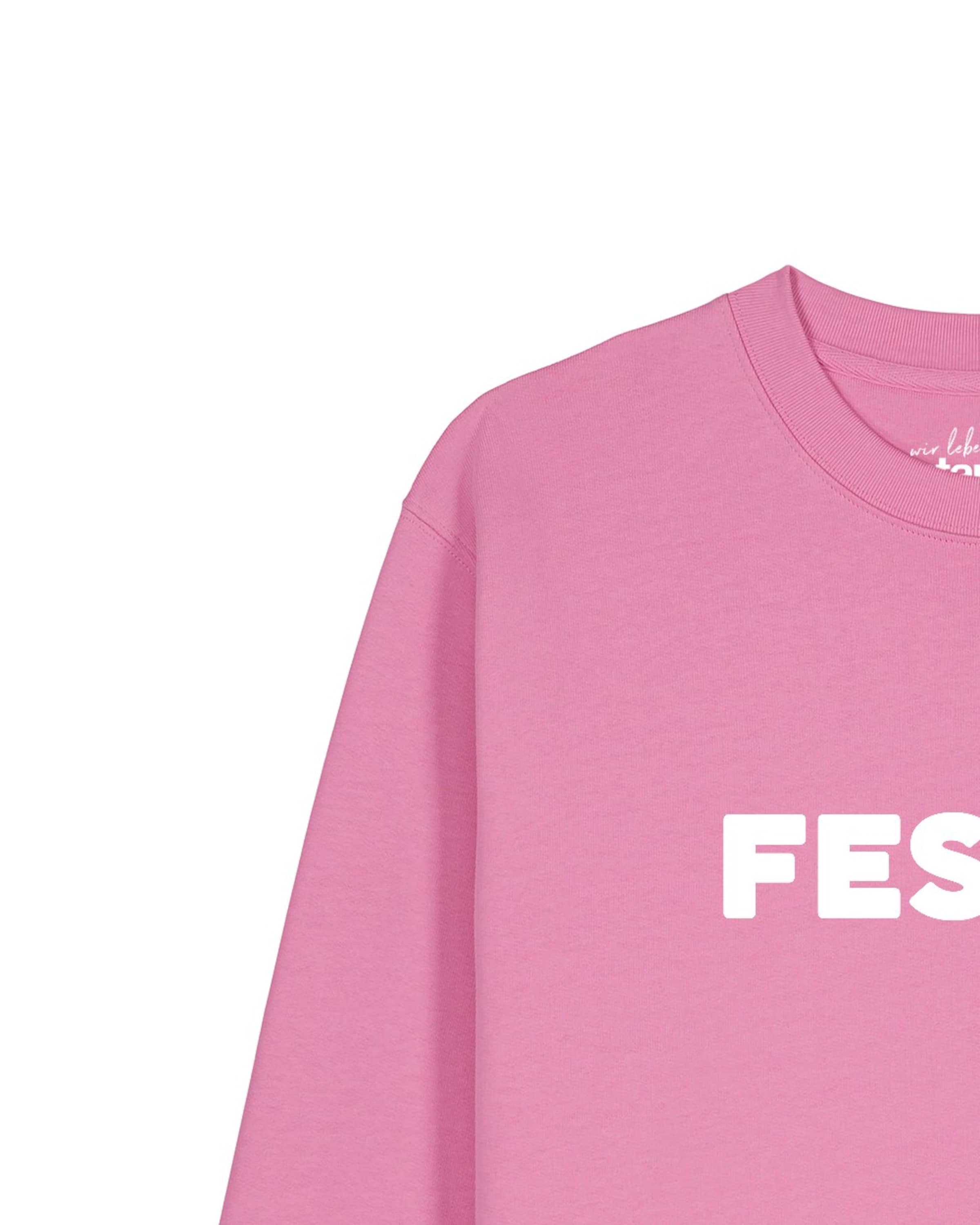 Watapparel Sweatshirt 'Fesch' in Roze