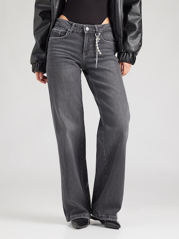 pelēks Tally Weijl Platas staras Džinsi: no priekšpuses