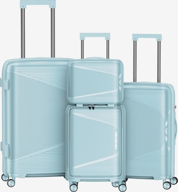 4FLY Kofferset 'Linea Lux' in Blau: Vorderseite