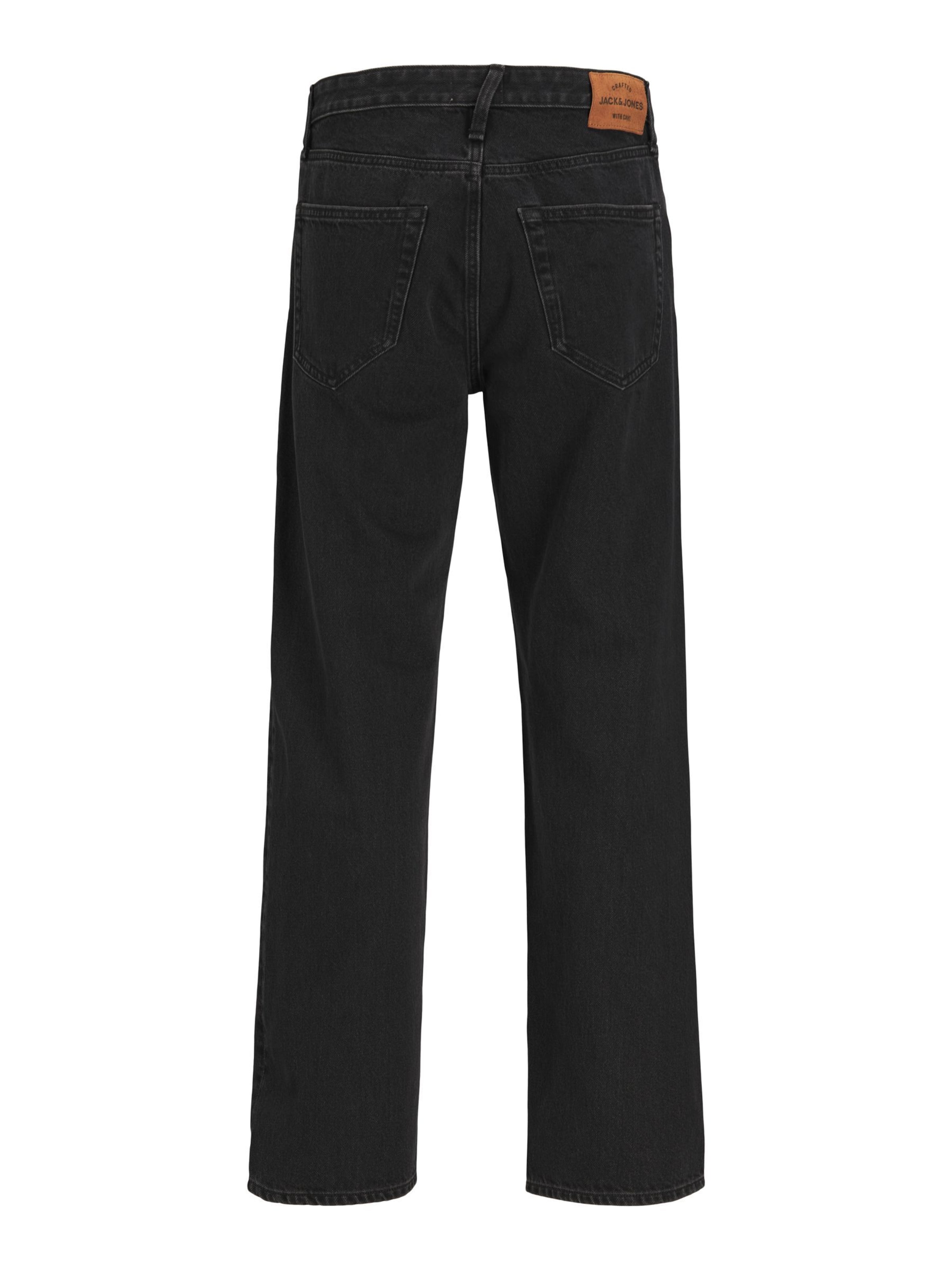 JACK & JONES - regular Vaquero 'JJIEDDIE JJCOOPER AM 861 NOOS' en negro