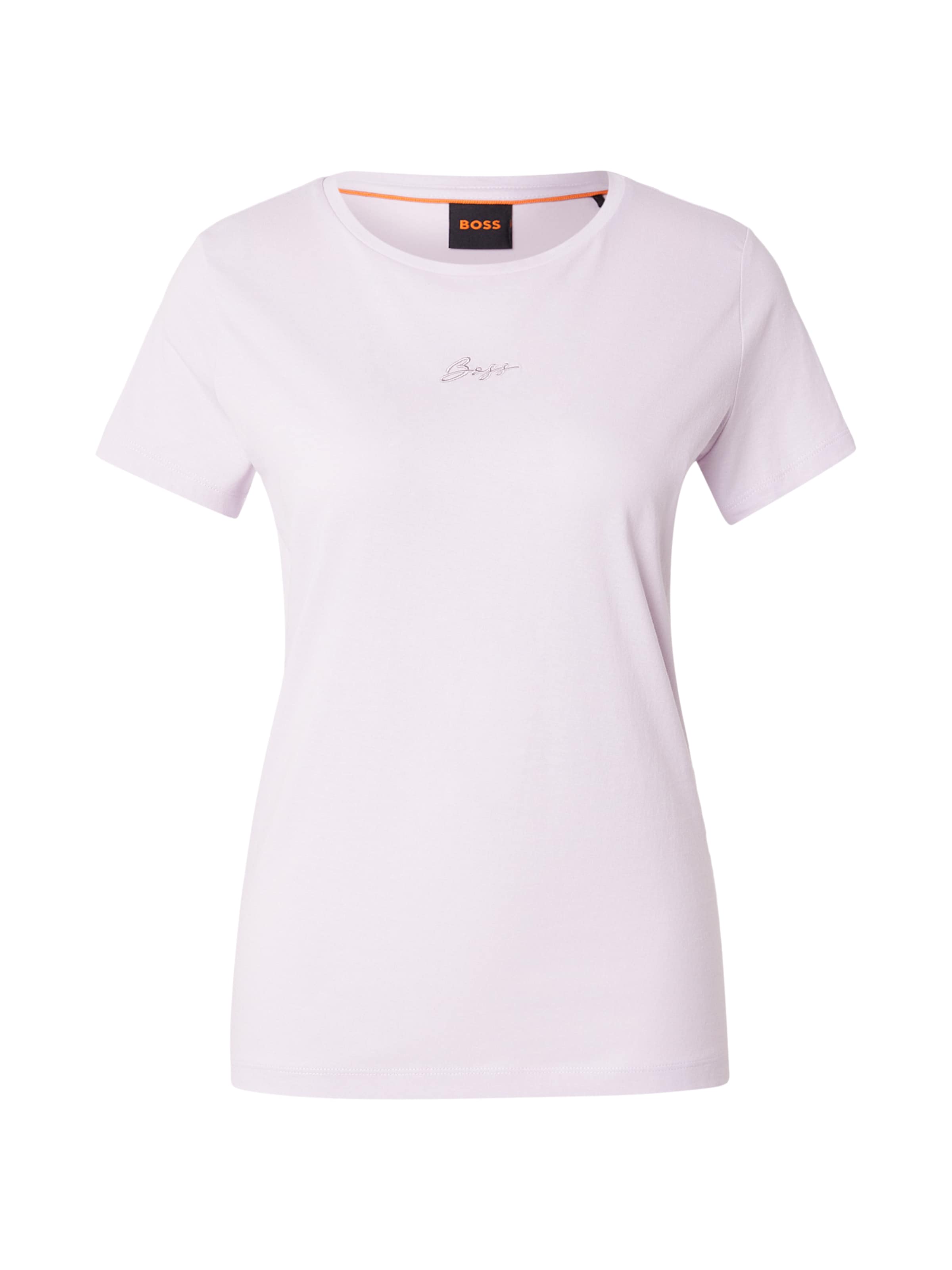 BOSS Тениска 'C_Elove' в лилав: отпред