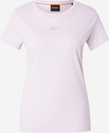 BOSS Футболка 'C_Elove' в Лиловый: спереди