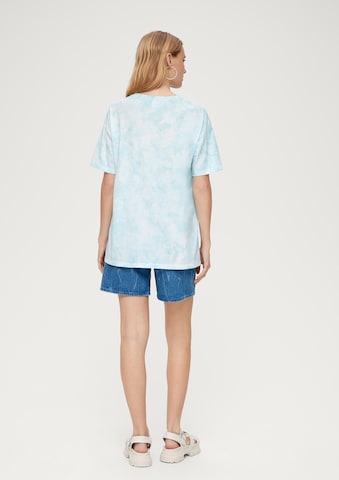 QS T-Shirt in Blau