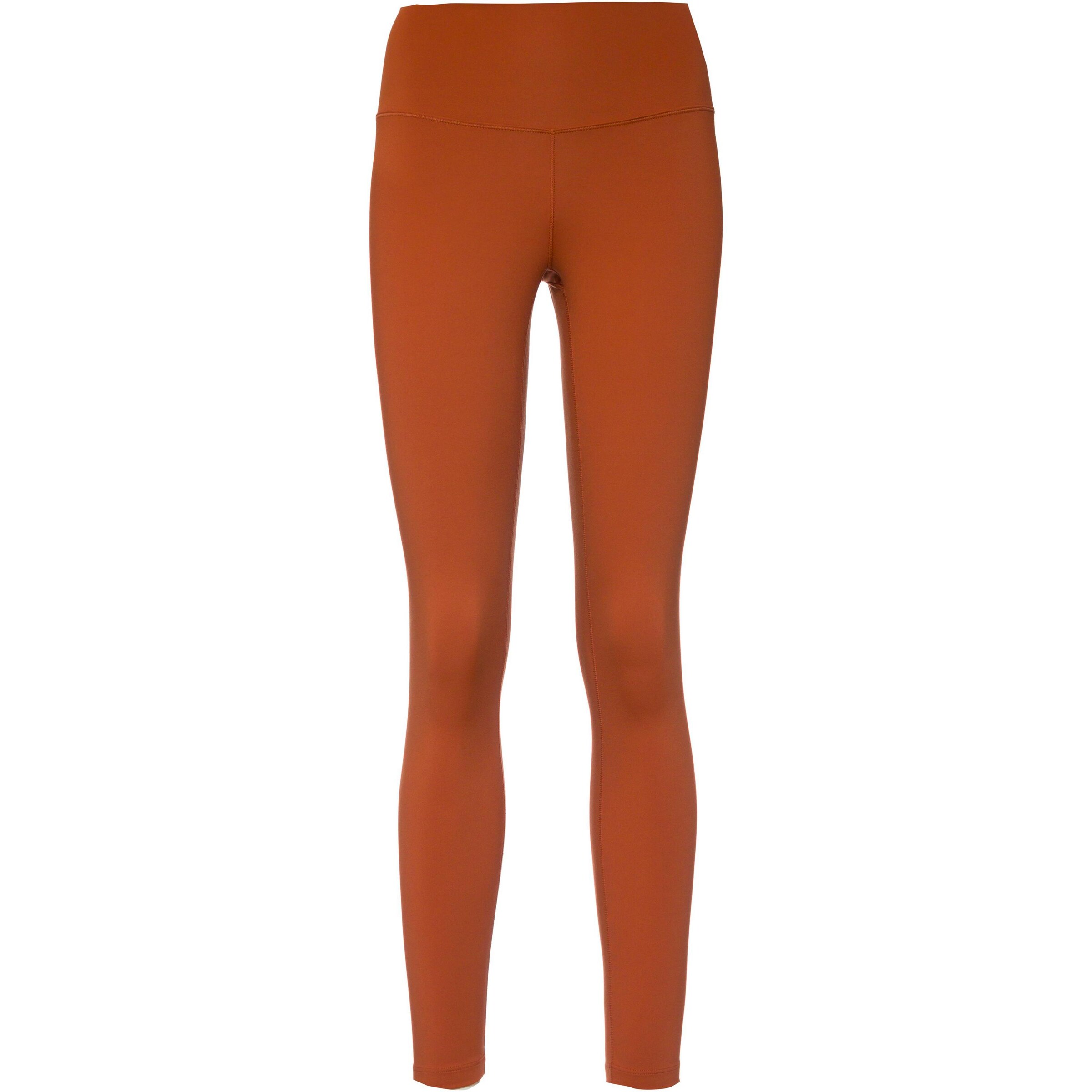 NIKE Workout Pants in Bronze: front