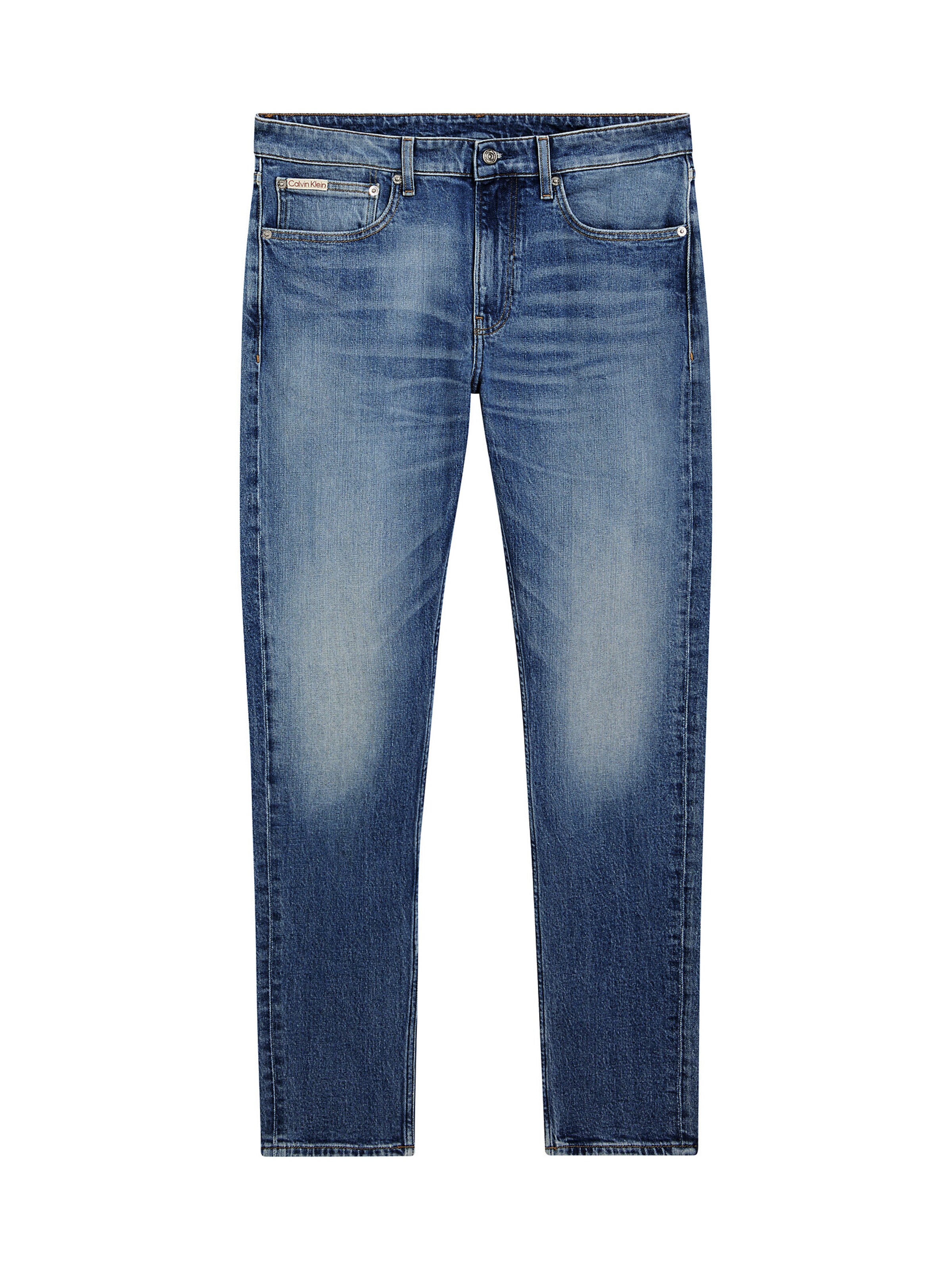Calvin Klein Jeans Slimfit Jeans in Blau: Vorderseite