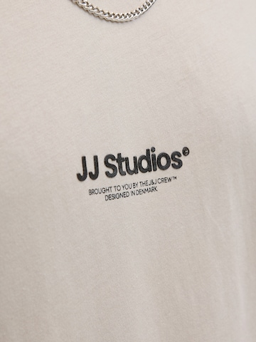 JACK & JONES Póló 'JJESOHO' - bézs