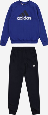 ADIDAS SPORTSWEAR Trainingsanzug 'Essentials' in Blau: predná strana